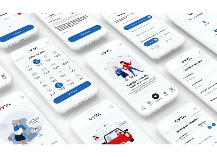 VYTA App UX/UI