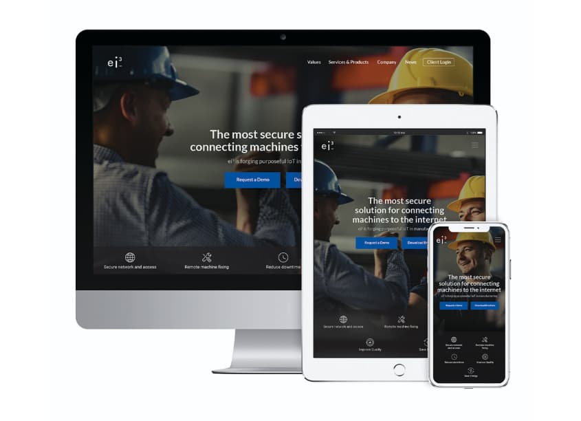 ei3 Connected AI Website