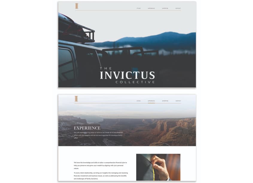 The Invictus Collective Website
