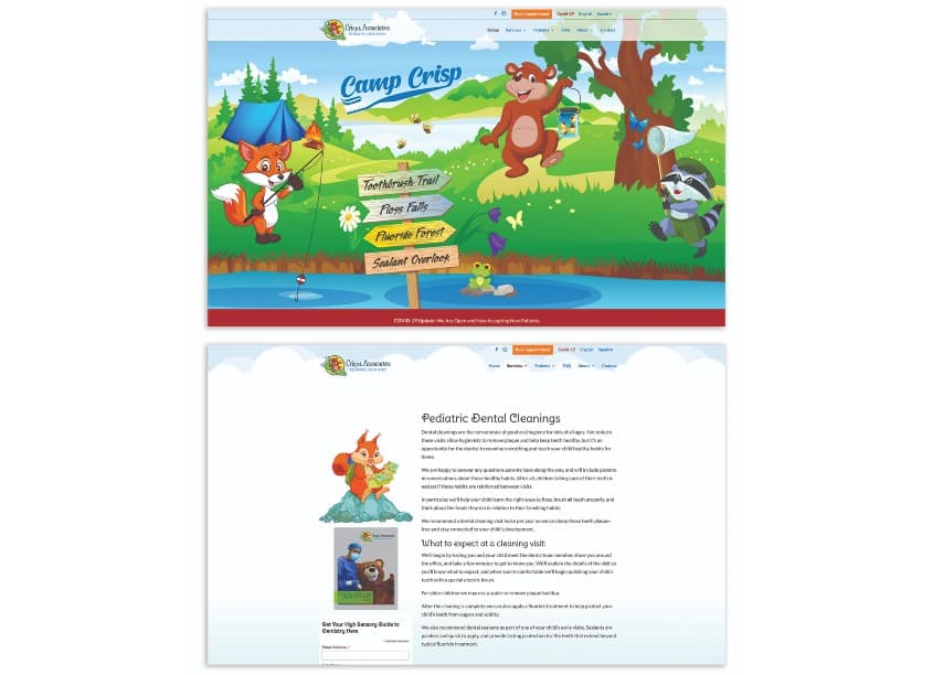 Crisp & Associates Website