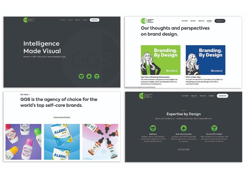 Goldstein Group Branding Website Redesign