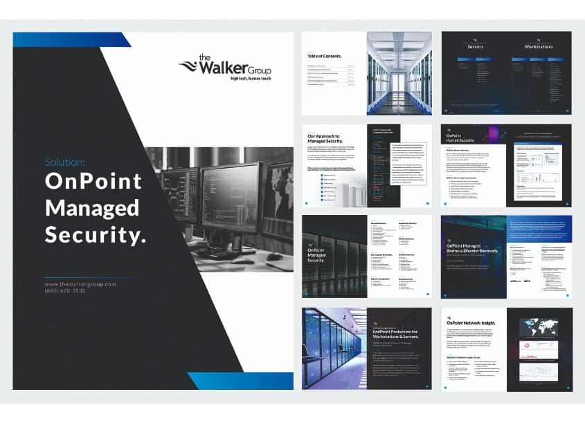 The Walker Group OnPoint Booklet Design
