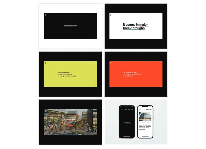 Ion District Landing Page