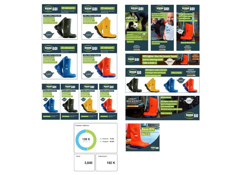 Bekina Boots Digital Advertising