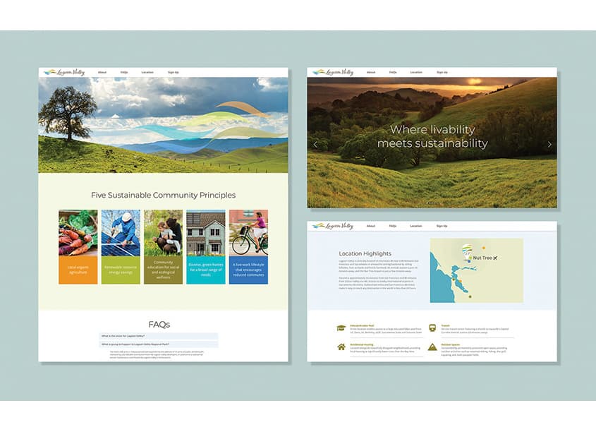 Lagoon Valley Website
