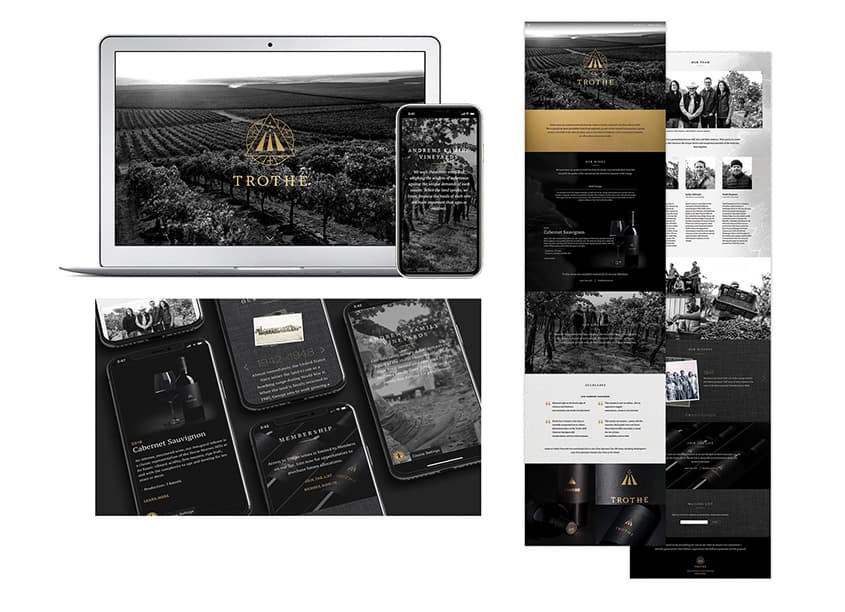 Trothe Wines Website