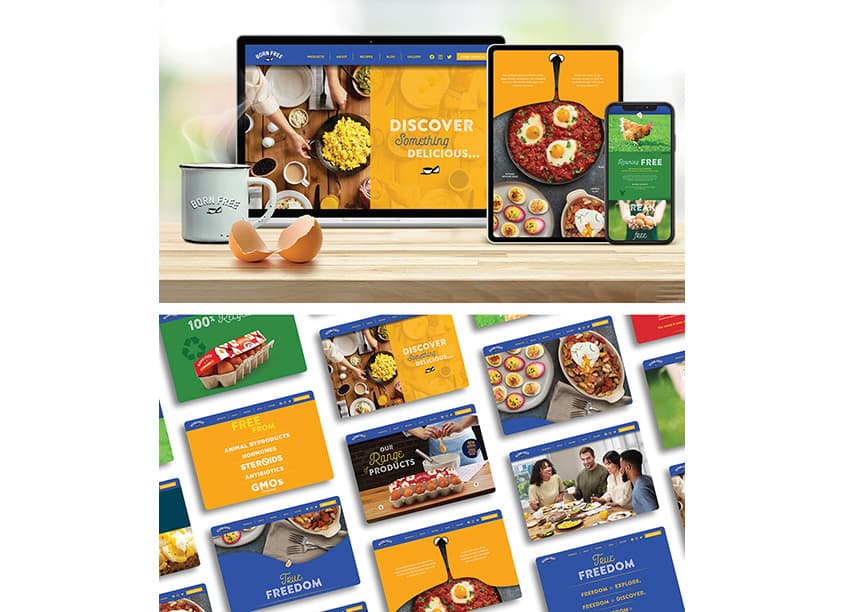 Born Free Eggs Website