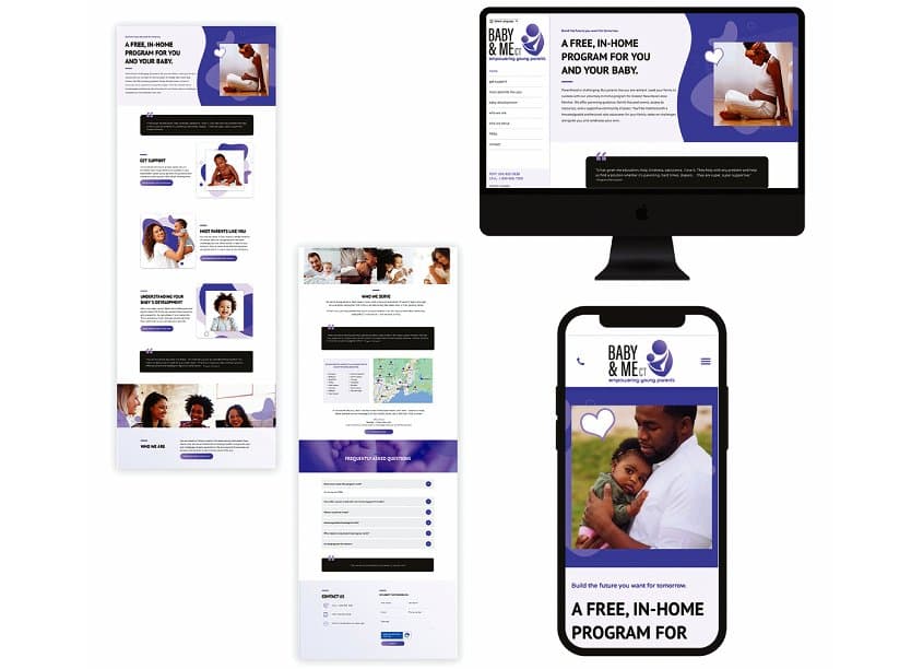 Baby&MeCT Website Design