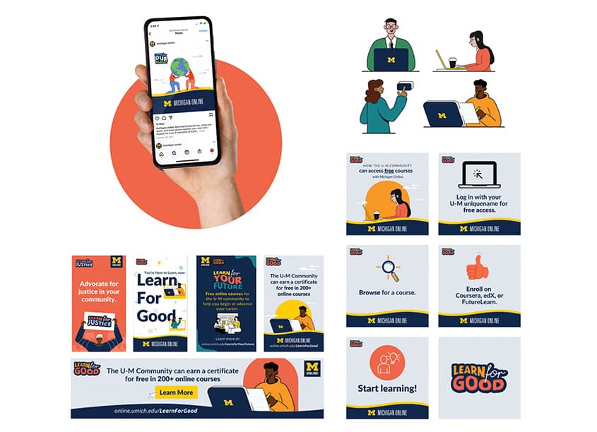 Learn For Good Marketing Campaign