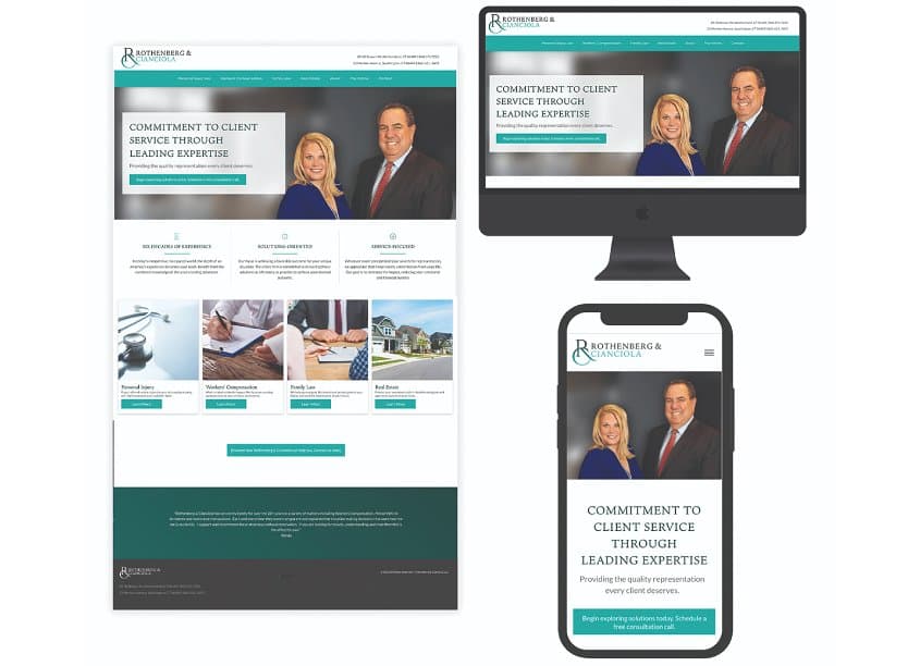 Rothenberg & Cianciola Website Design