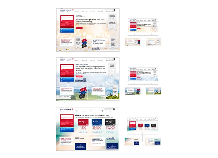 Preferred Rewards Audience Test Digital Creative
