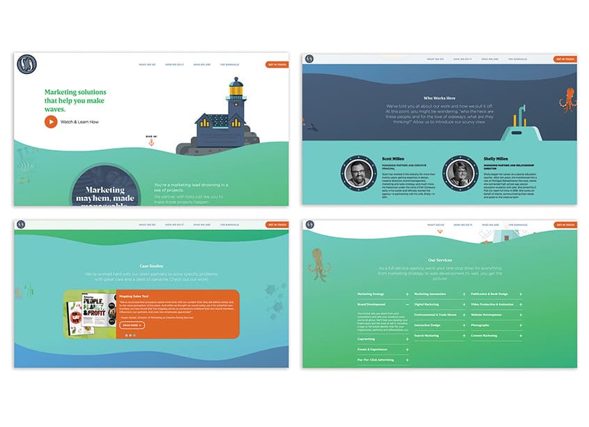 2 Fish Company Website