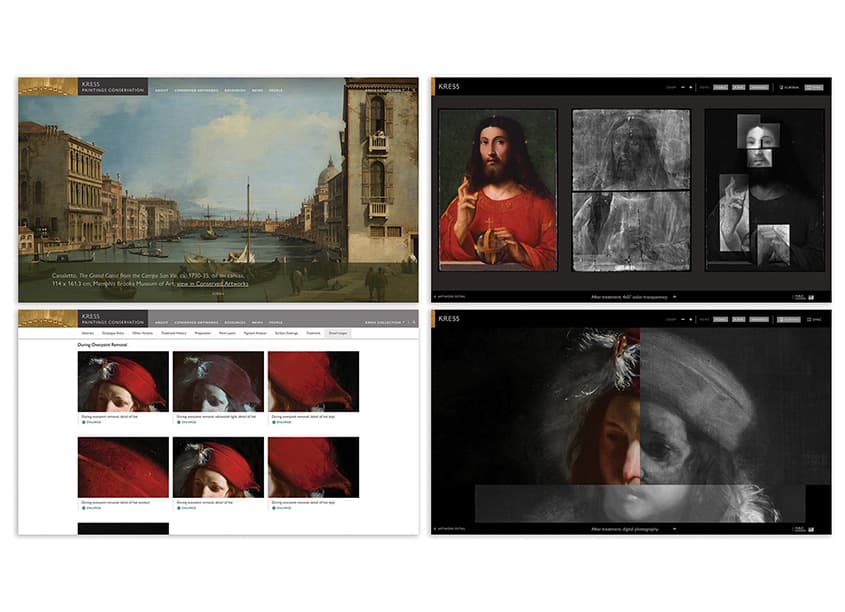 The Kress Program in Painting Conservation Website