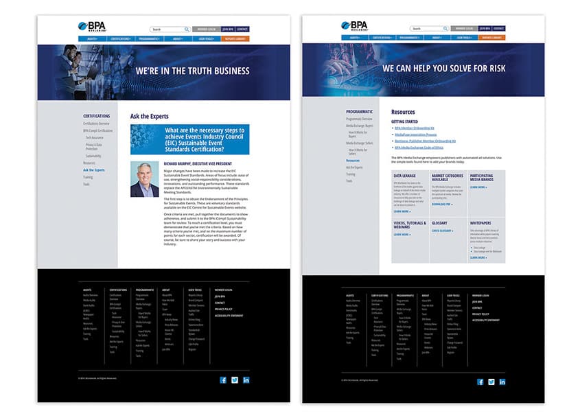 BPA Worldwide Website