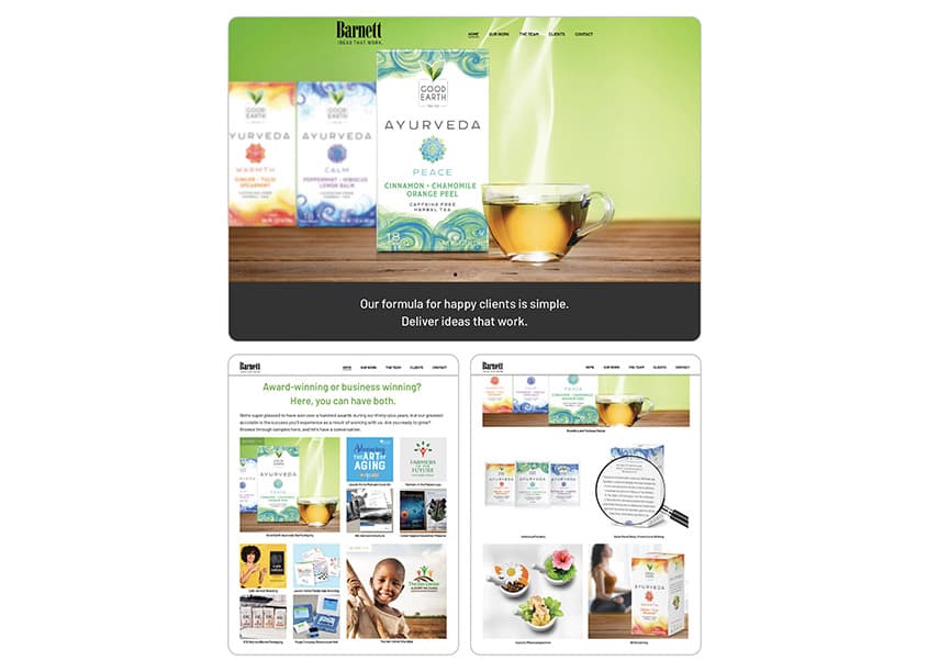 Barnett Design Website