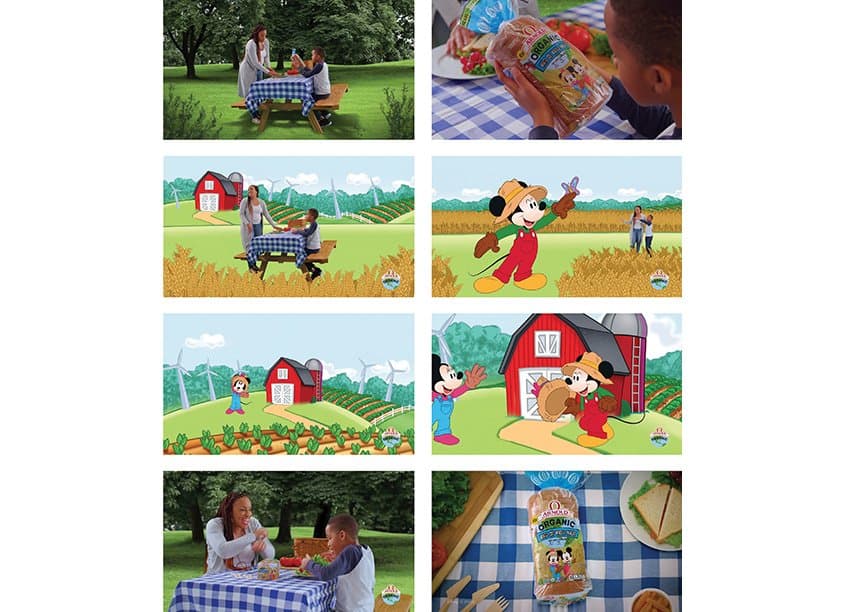 Arnold Organic Bread Disney Video
