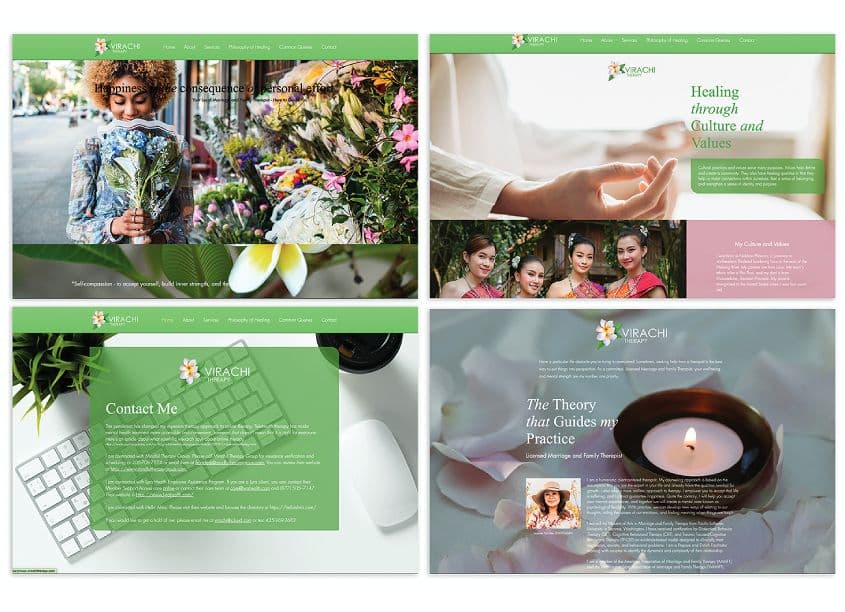 Virachi Therapy Website