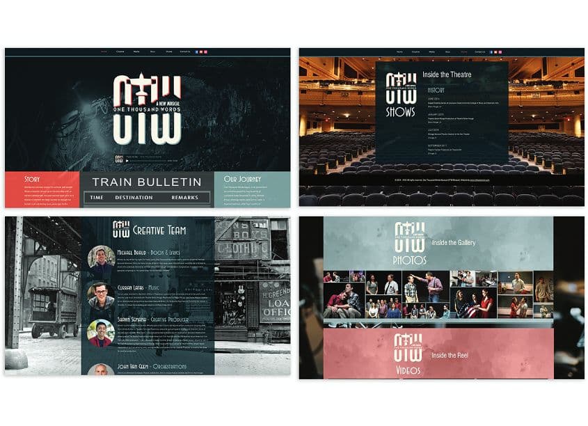 One Thousand Words Website