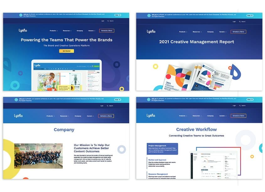 Lytho Website