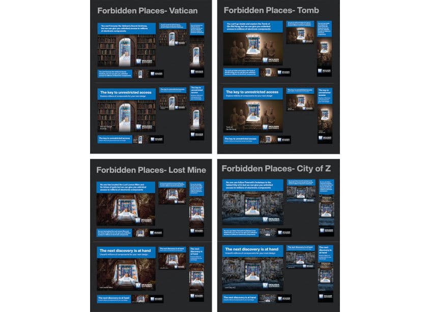 Forbidden Places Advertising