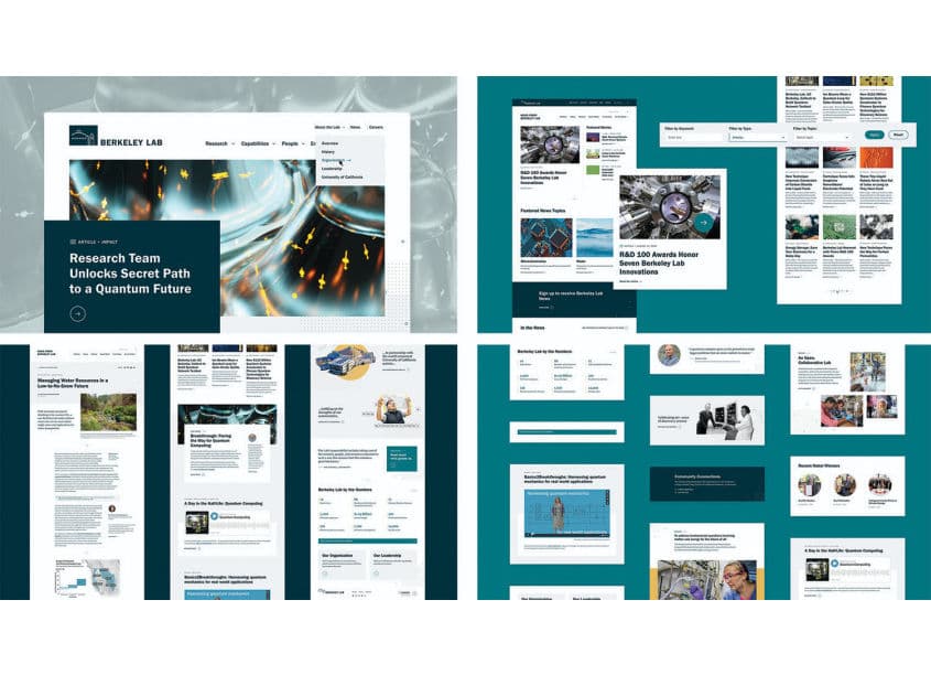 Berkeley Lab Website Redesign