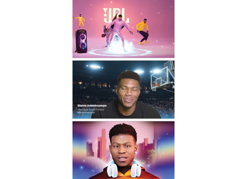 JBL Fest Giannis in the Metaverse Video