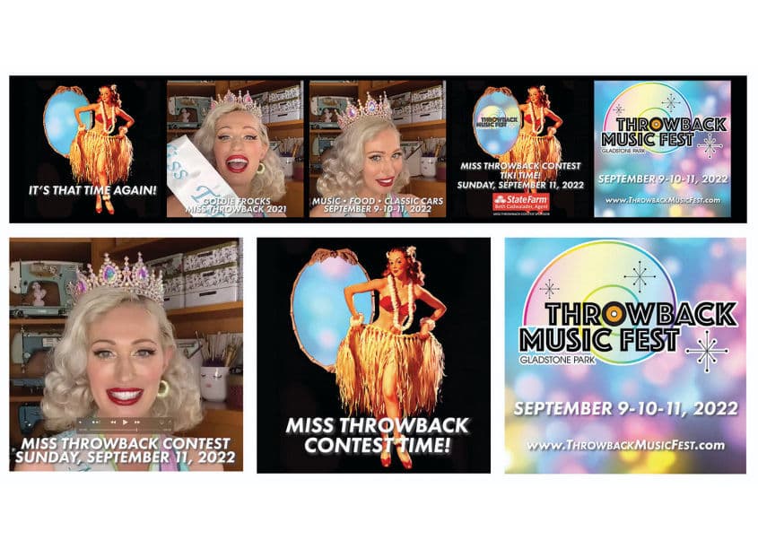 Throwback Music Fest Miss Throwback Social Media Promo Video