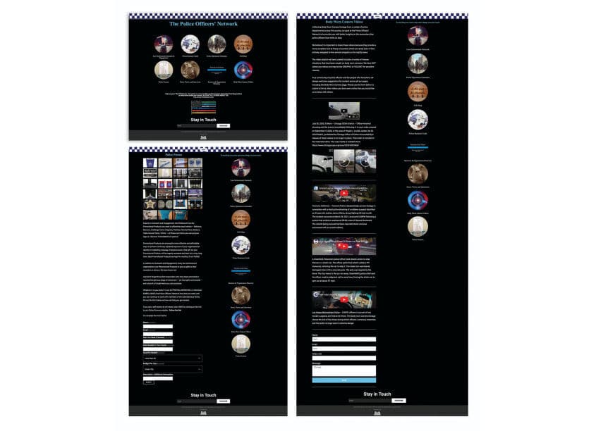 The Police Officers Network Website
