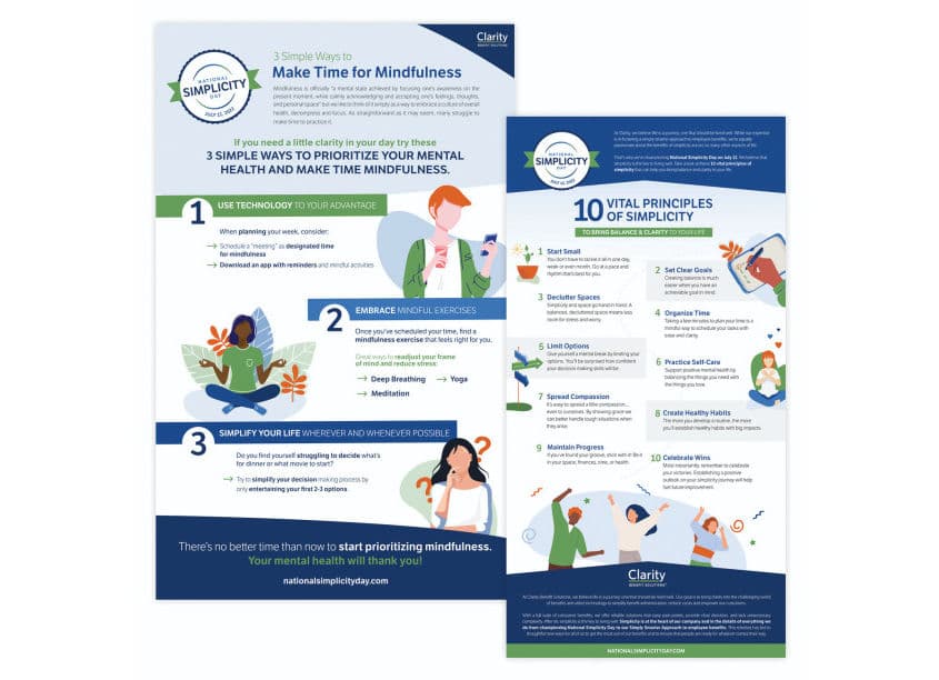 National Simplicity Day Infographics