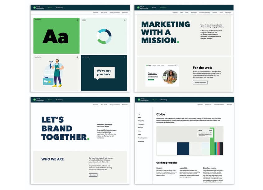 QuickBooks Design Site