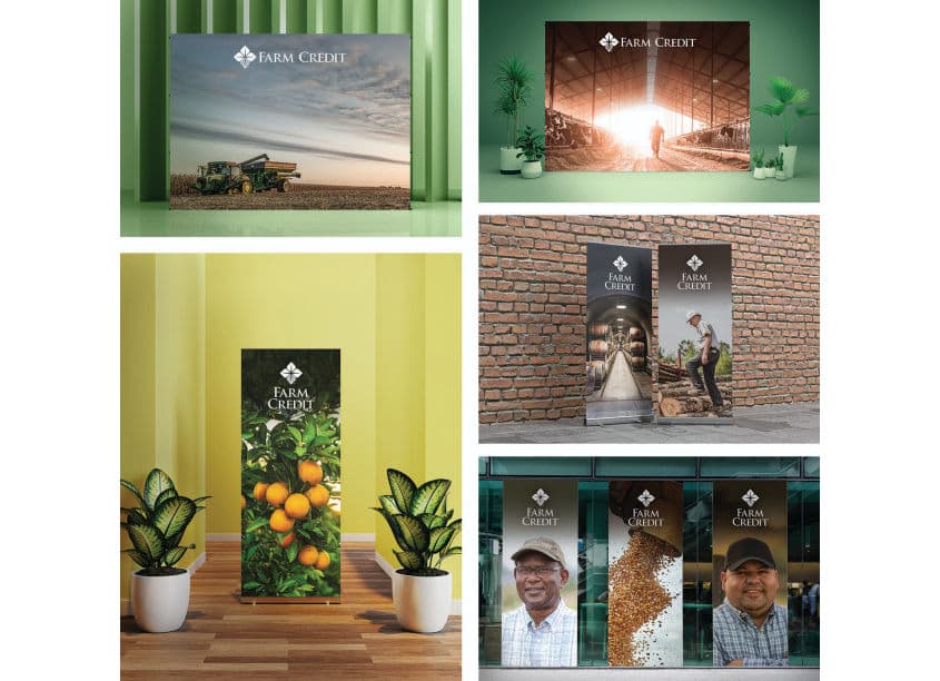 Farm Credit Display Banners