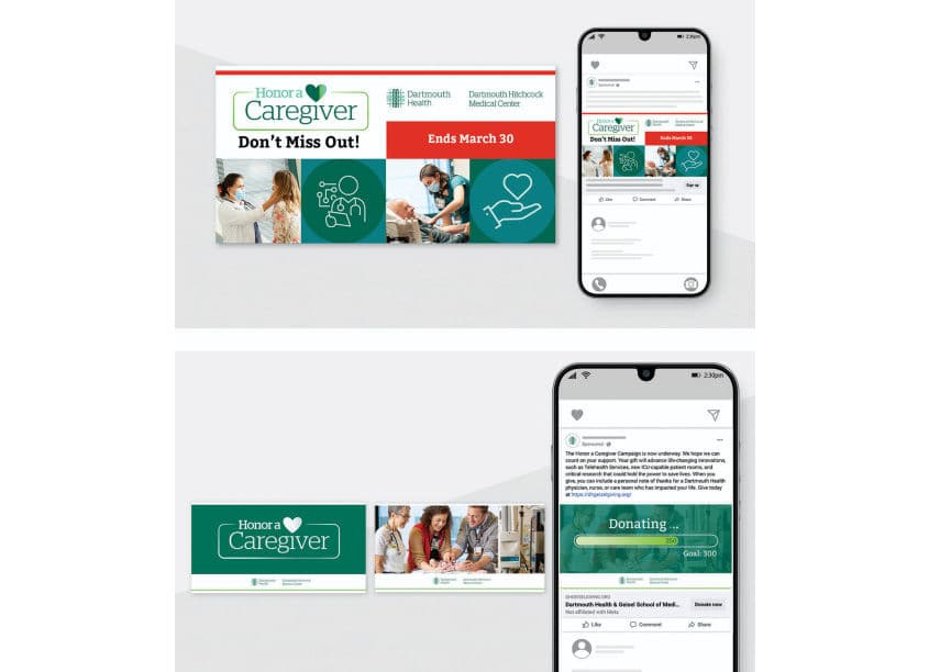 Dartmouth Health Honor A Caregiver Campaign