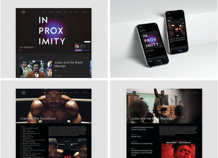 Proximity Media Website