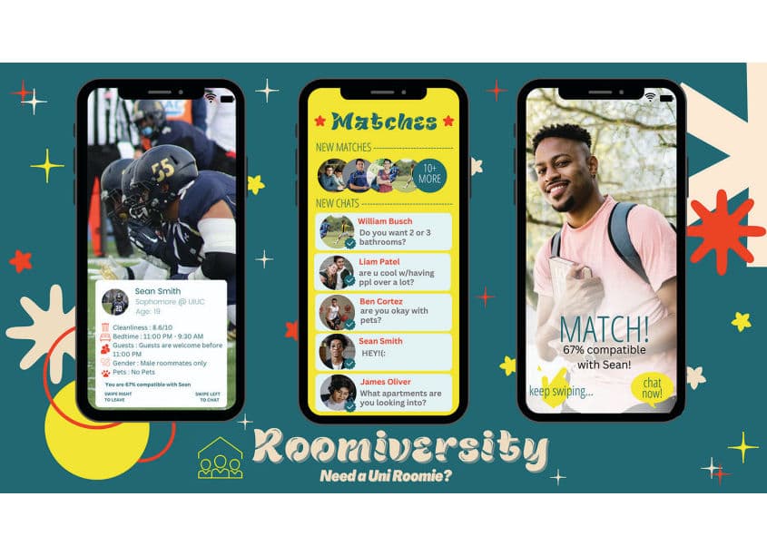 Roomiversity Mobile App Concept