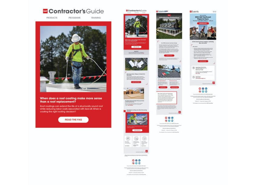 GAF Email Template Suite