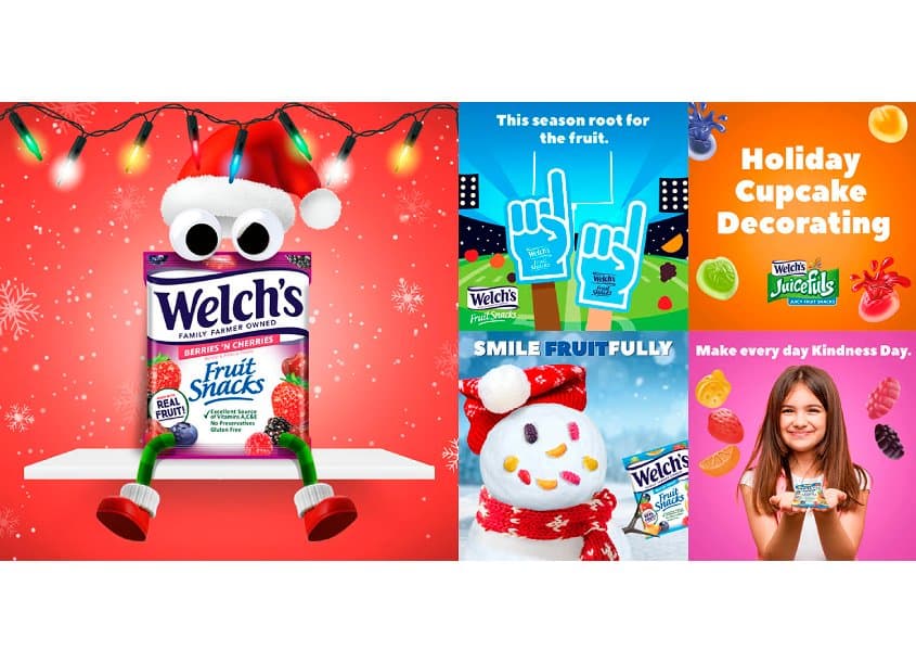 Welch’s Fruit Snacks Instagram and Facebook Posts