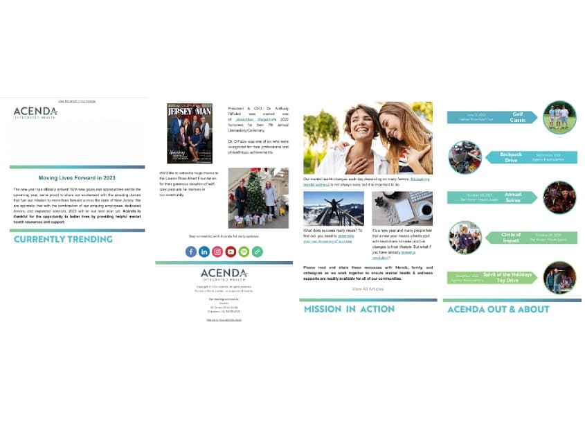 Acenda Integrated Health Community eNewsletter