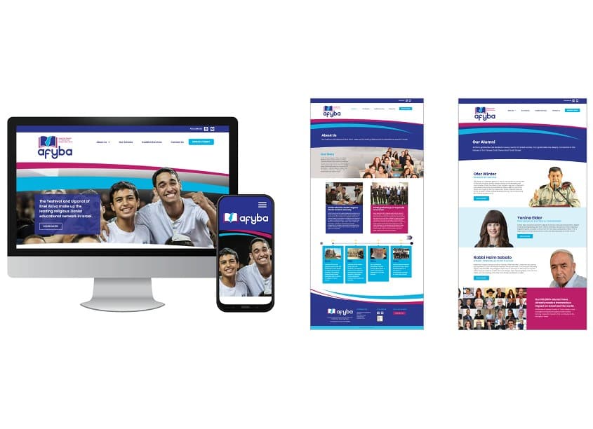 AFYBA Website Redesign