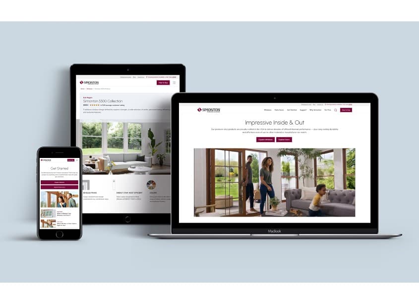 Simonton Windows & Doors Website