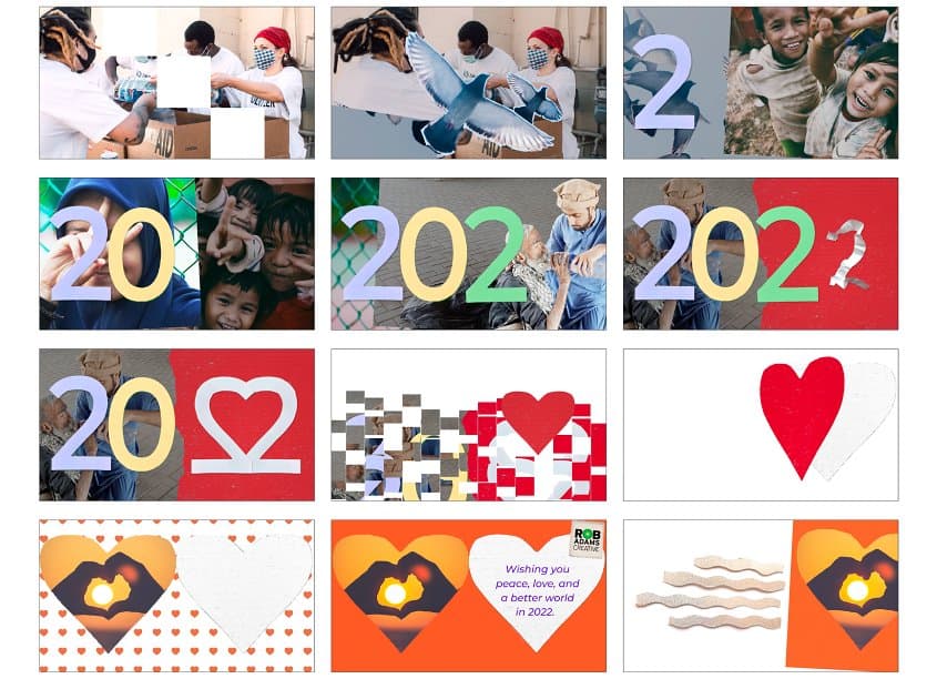 Rob Adams New Year Motion Graphic