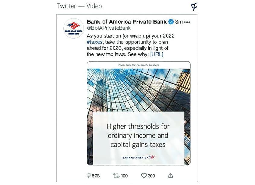 Beginning of the Year Tax Planning Social Post