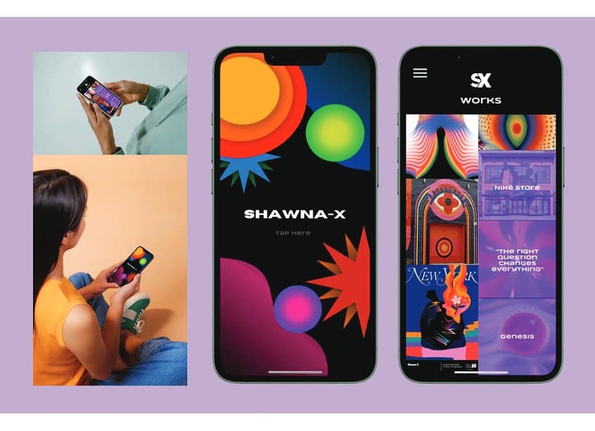 Shawna-X Phone App Design