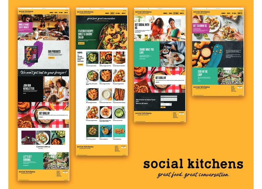 Social Kitchens Retail Website
