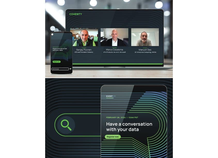 Cohesity Gaia Virtual Event Platform