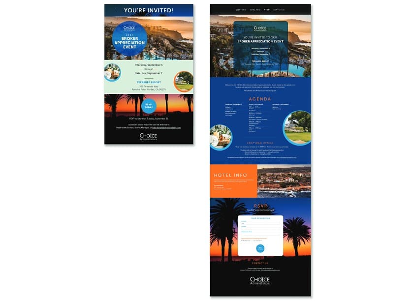 CHOICE Broker Appreciation Event Microsite (2024)