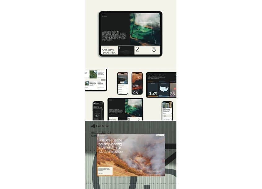 First Street Website Design