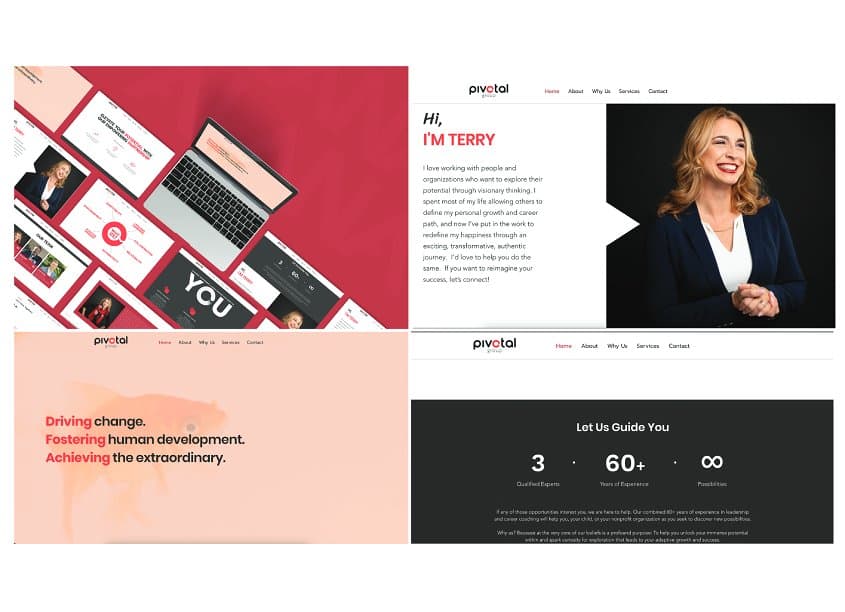 The Pivotal Group Website Design