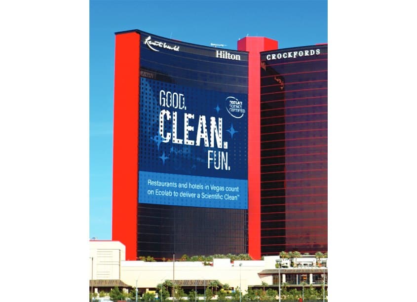 Ecolab Science Certified Animated Tower Ad