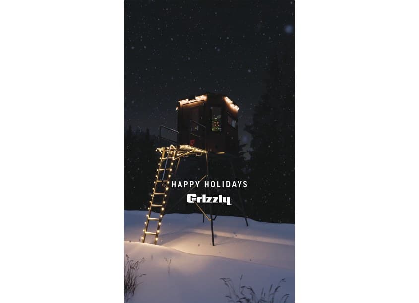 Grizzly 'Happy Holidays' Motion Graphics