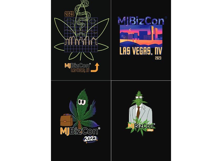 MJBizCon 2023 T-shirt Designs